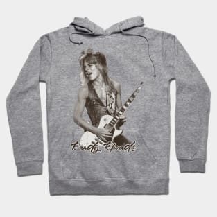 Retro Vintage Aesthetic - Randy Rhoads Hoodie